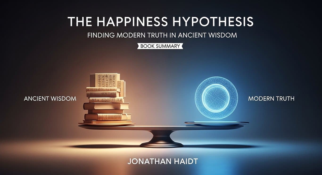 The Happiness Hypothesis Summary in Hindi: खुशहाल जीवन का वैज्ञानिक और प्राचीन रहस्य