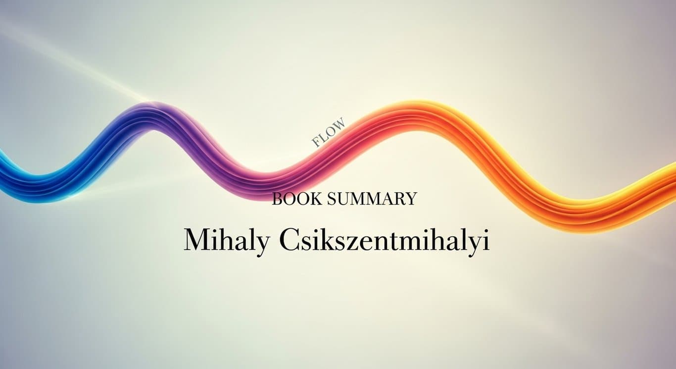 Flow Summary in Hindi: Mihaly Csikszentmihalyi की 'Flow' का संपूर्ण विश्लेषण (The Psychology of Optimal Experience)