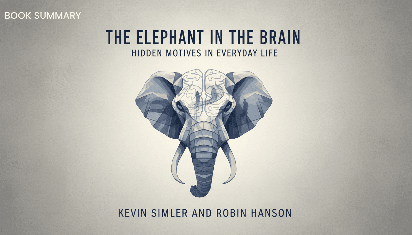 The Elephant in the Brain Summary in Hindi: मानव स्वभाव के छिपे हुए रहस्य और हमारे असली उद्देश्य
