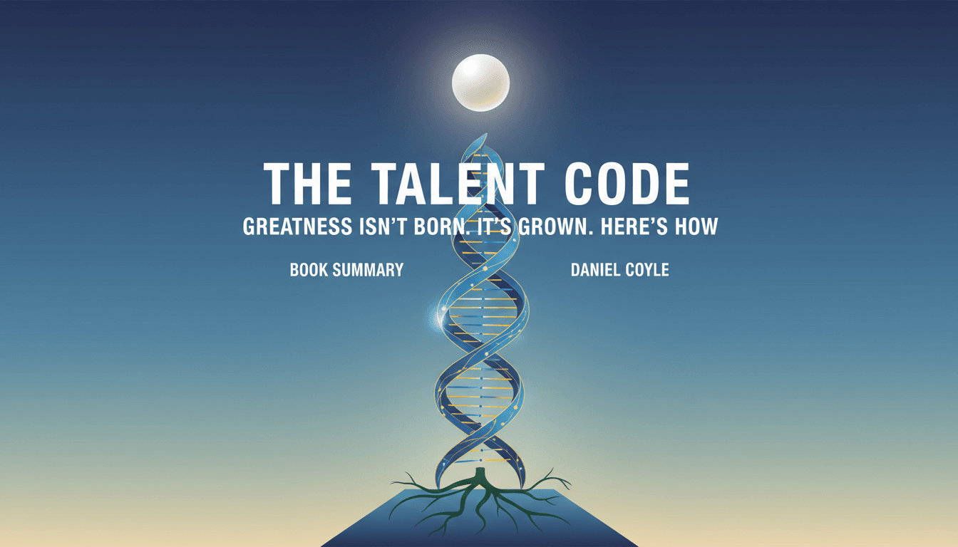 The Talent Code Summary in Hindi: टैलेंट जन्मजात नहीं होता, इसे कैसे विकसित करें