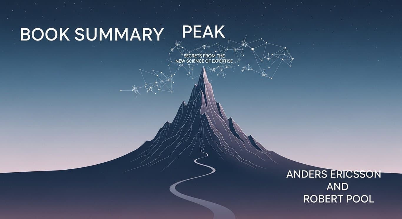 Peak Book Summary in Hindi: विशेषज्ञता और सफलता के नए विज्ञान का रहस्य (Anders Ericsson)