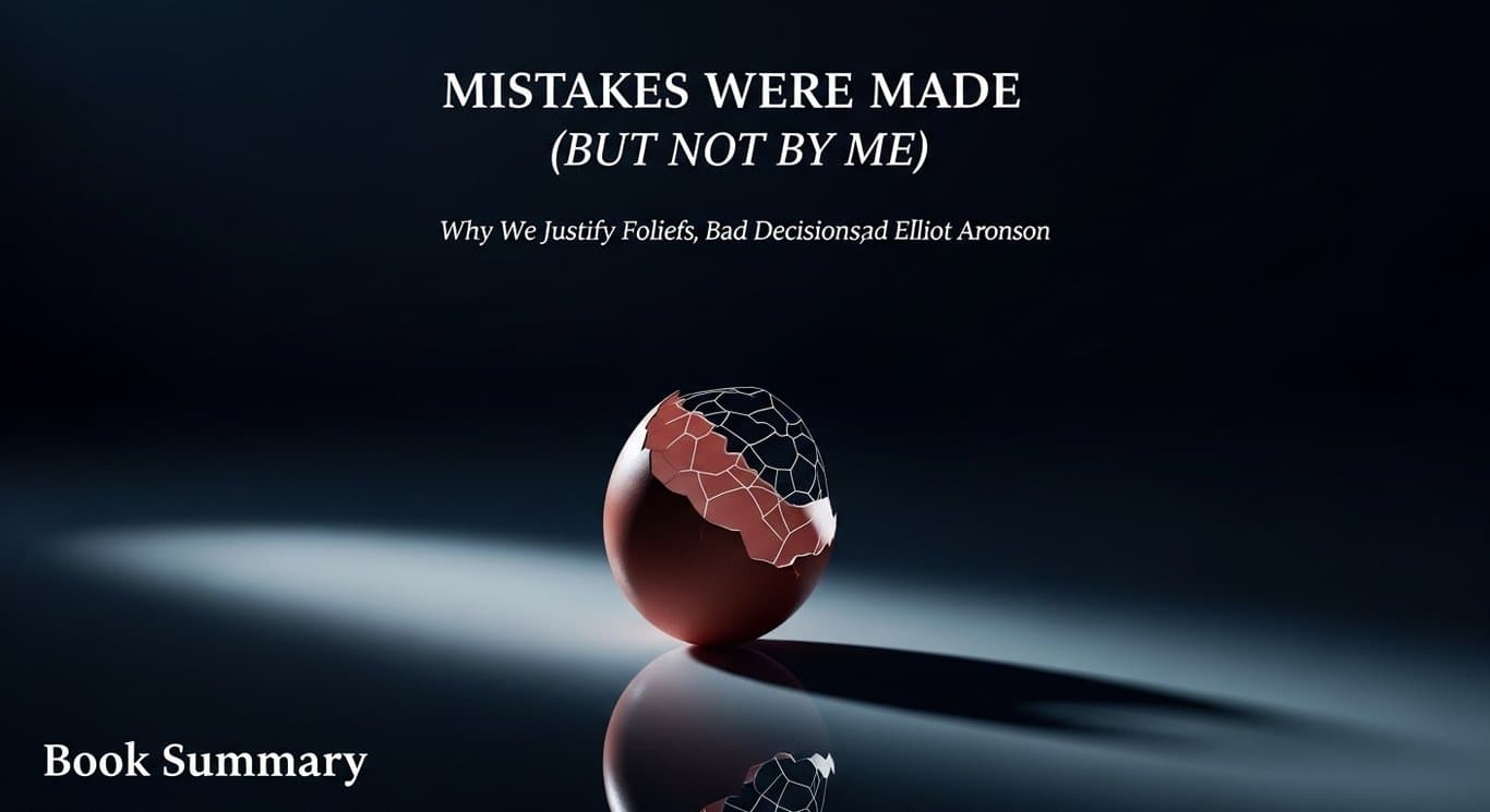 Mistakes Were Made (But Not by Me) Summary in Hindi: आत्म-धोखे और Cognitive Dissonance का संपूर्ण विश्लेषण