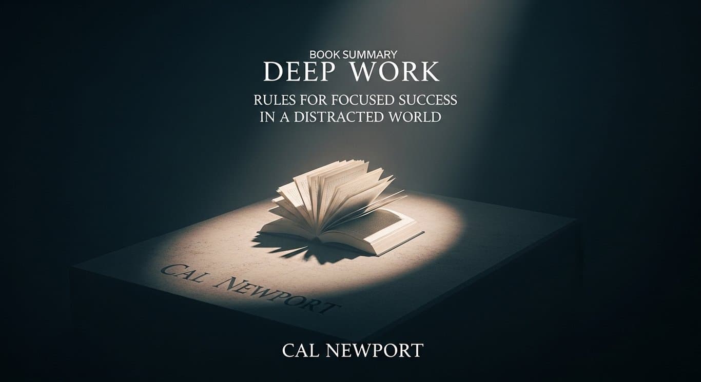 Deep Work Book Summary in Hindi: एकाग्रता और सफलता का अंतिम रहस्य (Cal Newport)