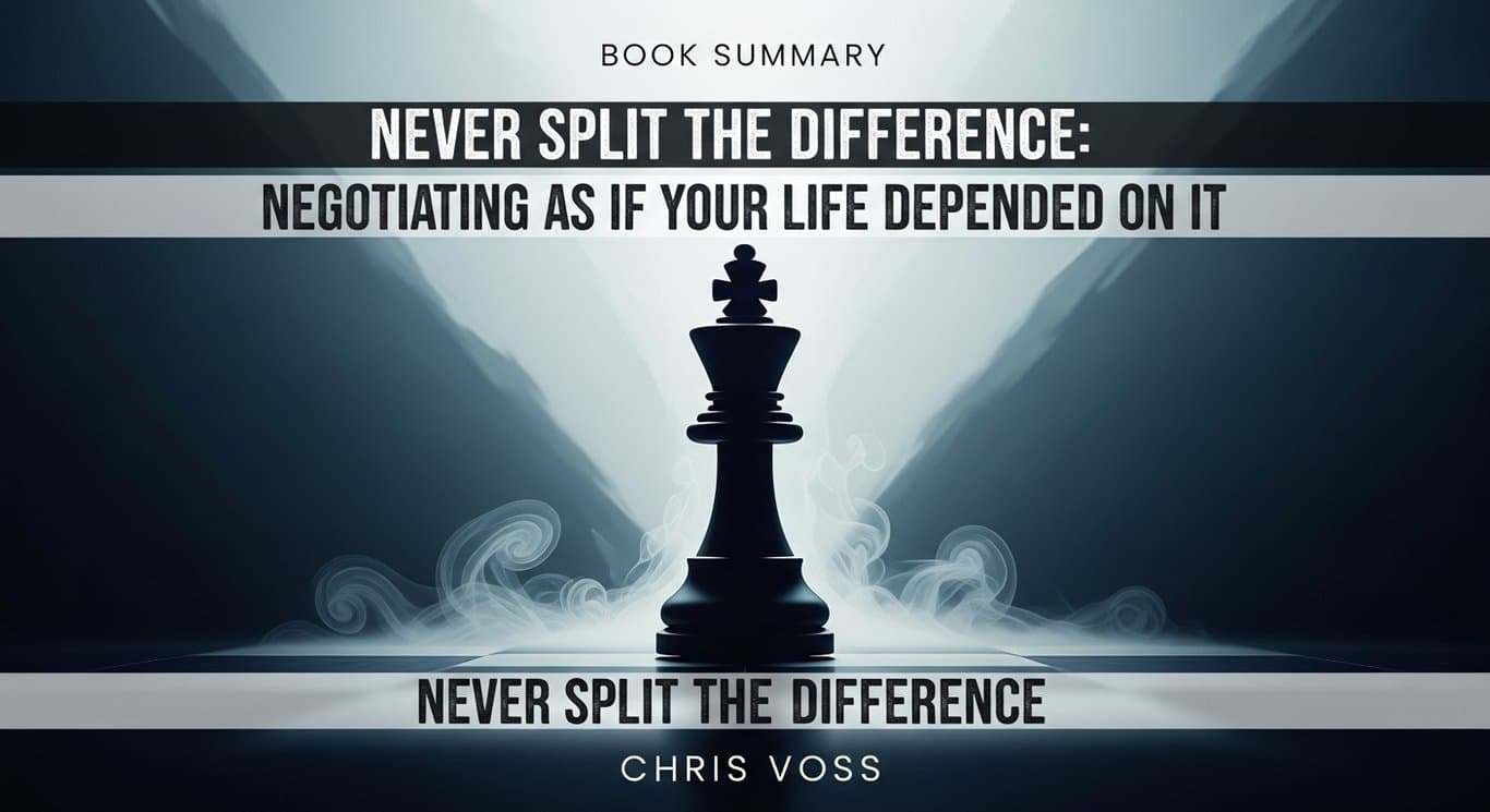 Never Split the Difference Summary in Hindi: क्रिस वॉस की नेगोशिएशन मास्टरक्लास